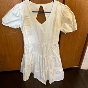 White dress